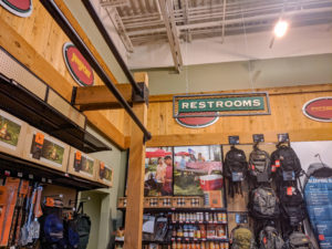 Dick's Sporting Goods at the Rim - Restrooms - Hendrick Painting
