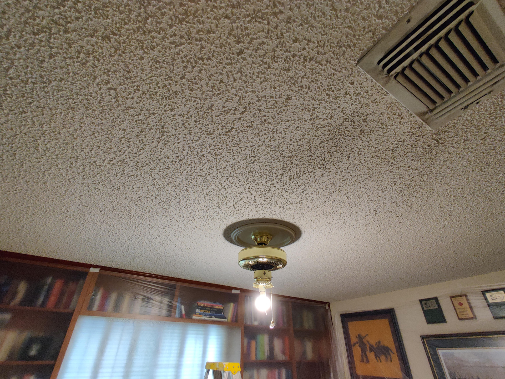 Popcorn Ceiling Removal And Repaint